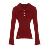 Polo vest sweater and slim fit top