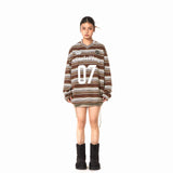 Retro Striped Long Tee