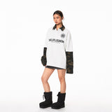 カモフラージュレイヤードルックポロ