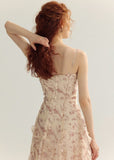 Floral Lace French Slip Dress