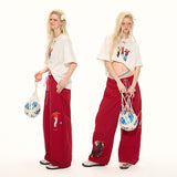 ルーズフィットラウンドネックTシャツ