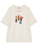 ルーズフィットラウンドネックTシャツ