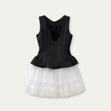 Satin Lace Ballet Skirt & Tank Set