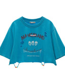 ストロベリーウォッシュカジュアル半袖Tシャツ