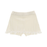 College style short sweater tops with fur pit short skirt pants