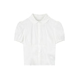 Simple slim vest bottoming shirt college style skirt suit