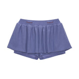 Fake two-piece camisole simple skirt and pants suit