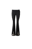 Original lace flared pants high waist
