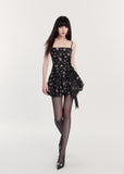 Romantic Slim Fit Puff Vacation Dress
