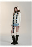 Wool Knit Cardigan & Vest Set