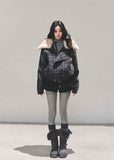 plaid fur collar jacket women, hepburn style winter coat, vintage plaid thick jacket, winter loose plaid top, korean fur collar coat, fw25 plaid outerwear, elegant winter jacket women, thick warm plaid coat, retro style winter jacket