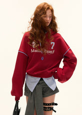 patchwork hooded shirt, women patchwork hoodie, american street style top, hybrid shirt hoodie women, fall winter 2025 fashion women, loose fit jersey sweatshirt, korean streetwear women 2025, casual oversized hoodie outfit, nowa tokyo street fashion