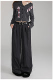 Casual trousers trousers for all-match straight trousers