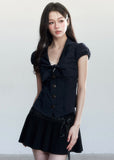 spring outfits for women, casual spring outfits women, slim fit blouse women, korean feminine top, coquette outfit, soft girl outfit, hollow detail top, aesthetic fashion top, feminine korean fashion, cute spring outfit, romantic casual outfit, date outfit women, lightweight summer top, stylish blouse women, soft aesthetic clothing, everyday outfit women, delicate feminine top, korean style blouse, trendy spring top, outfit ideas spring