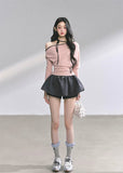 korean halterneck top, korean off shoulder top, hot girl pink top, korean streetwear women, autumn long sleeve halter shirt, korean slim fit t shirt, seoul fashion top, kfashion off shoulder shirt, pink halter knit top, korean style cute top, off shoulder long sleeve korean, hot girl fall outfit, ribbon neck korean top, slim waist korean tee, soft pink korean fashion