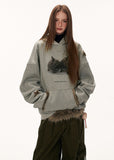 graphic hoodie women, y2k hoodie sweatshirt, rabbit print hoodie, star graphic hoodie, loose fit hoodie women, street style sweatshirt, fall winter hoodie women, lazy fit hooded top, trendy graphic sweatshirt, mamc hoodie style, casual street hoodie, oversized hoodie women, fashion printed hoodie, cozy winter sweatshirt, y2k streetwear hoodie