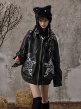 Leopard Star Jacket Coat