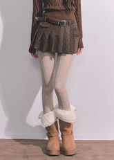 suede two piece set, suede jacket skirt set, warm suede jacket women, fur collar suede coat, hepburn style outfit, french suede outfit, autumn winter suede set, pleated skirt set women, korean fashion suede jacket, brown suede coat women, cozy winter two piece outfit, nom alm style set, vintage suede jacket outfit, warm plush collar jacket, high end suede fashion