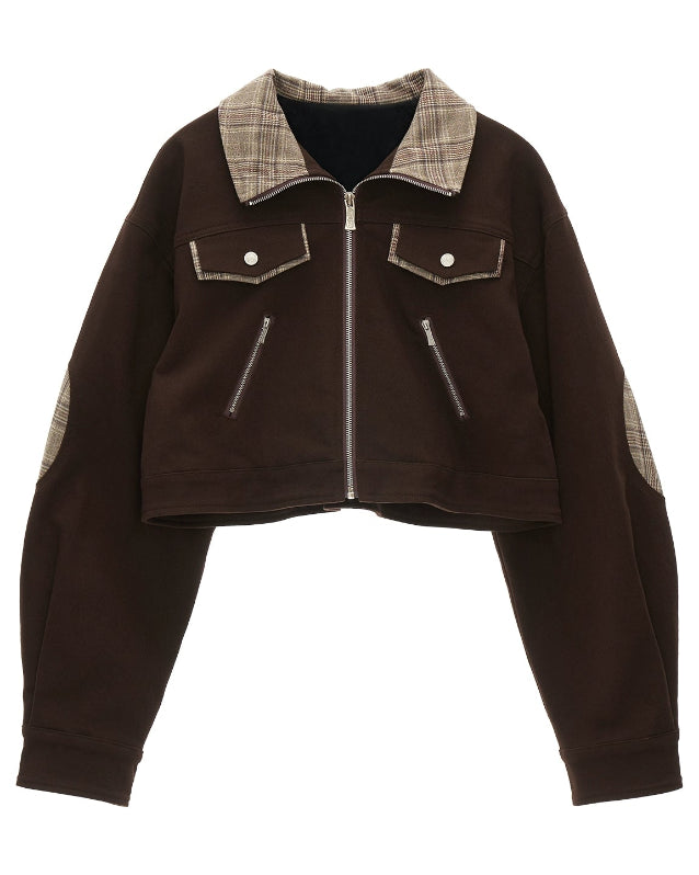 vintage check patchwork suit, plaid jacket and skirt set women, retro two piece outfit fw2025, lapel patchwork blazer set, korean street suit womens fashion, fall winter co ord set women, vintage plaid skirt and jacket, trendy retro womens suit, nowa tokyo street luxe set