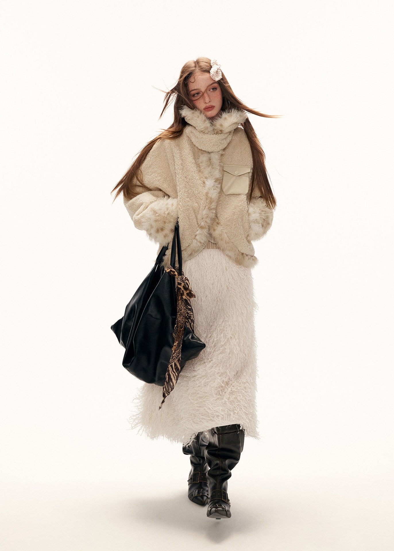 bat sleeve fleece jacket women, lamb wool winter jacket, y2k oversized fleece, loose fit winter top, high end casual jacket women, street style fleece jacket, premium lamb wool coat, cozy oversized jacket, trendy winter outerwear, mamc jacket style, batwing sleeve jacket, relaxed fit fleece coat, fashion winter jacket women, y2k streetwear outerwear, plush fleece jacket