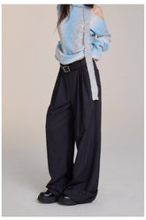 Casual trousers trousers for all-match straight trousers