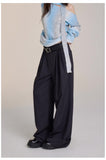 Casual trousers trousers for all-match straight trousers