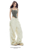 Urban style wide-leg overall