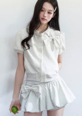 casual spring outfits women, spring brunch outfit, two piece set women, korean sweet outfit, coquette outfit, soft girl outfit, mini skirt set women, feminine korean fashion, aesthetic outfit women, cute casual outfit, spring outfits 2026, romantic casual outfit, korean style set, everyday outfit women, playful outfit set, soft aesthetic clothing, trendy spring outfit, stylish two piece outfit, brunch outfit women, delicate feminine outfit