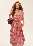 Red Check Maxi