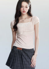 casual spring outfits women, spring outfits for women, two piece set women, plaid skirt set, korean feminine outfit, coquette outfit, soft girl outfit, aesthetic outfit women, vintage style outfit, cute spring outfit, romantic casual outfit, korean style set, everyday outfit women, lightweight summer outfit, stylish two piece outfit, soft aesthetic clothing, date outfit women, trendy korean fashion, feminine outfit ideas, delicate outfit women