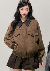 AOMALM wool set, Korean feminine two piece set, Hepburn style wool jacket, wool skirt suit women, Korean winter outfit women, pleated mini skirt set, wool co ord set women, autumn winter wool suit, feminine Korean fashion, soft girl winter outfit, tailored wool jacket women, elegant winter two piece set, Korean aesthetic clothing, women’s wool skirt set, classic feminine winter look, chic Korean outfit