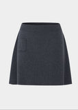 knit mini skirt, elastic waist skirt, a line mini skirt, korean fashion skirt, casual knit skirt, soft stretch skirt, irregular hem skirt, playful mini skirt, everyday skirt women, comfortable knit bottom, minimalist skirt style, spring mini skirt, versatile outfit piece, feminine casual look, cozy chic skirt, light knit skirt women, soft texture skirt, modern mini skirt, easy styling skirt, relaxed fit skirt