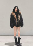 plush winter coat, loose faux fur coat, womens fluffy jacket, cozy winter outerwear, soft sherpa coat, warm plush coat women, fw25 fluffy jacket, korean winter fashion, teddy coat women, street cozy outer