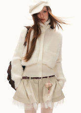 winged turtleneck sweater women, slim fit knit top, y2k winter sweater, high end knitwear women, fitted turtleneck sweater, street style knit top, modern women sweater, trendy winter knit, mamc sweater style, sculpted knit top, fashion long sleeve sweater, elegant street knitwear, cozy slim sweater, women winter knit top, y2k fashion sweater