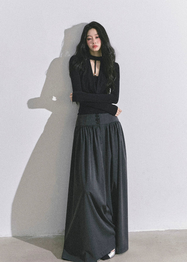 sexy drape top, fake two piece top, mesh layered top, baddie aesthetic top, pure desire outfit, korean fashion top, korean streetwear women, chic black top, white drape top, fall fashion women, trendy women's tops, clubwear top, elegant draped blouse, gothic chic top, long sleeve sexy top, cut out neckline top, Y2K baddie style, womens fall tops 2025, korean american fashion, off shoulder style top