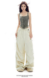 Urban style wide-leg overall