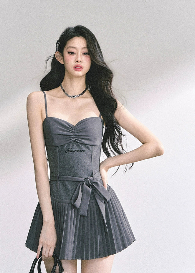 off shoulder top, slanted shoulder shirt, fake two piece top, korean street fashion, draped knit top, long sleeve slim fit top, elegant french blouse, asymmetric neckline, y2k inspired top, autumn fashion women, seoul aesthetic, trendy korean clothing, soft girl outfit, chic minimalist knitwear, nom alm collection