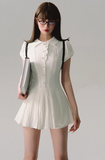College Style A-Line Shirt Dress