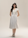 "Afternoon Pearl" long dress