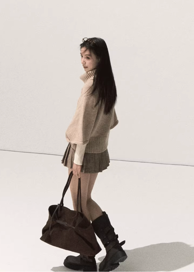 korean wool knit cape sweater, turtleneck cable knit top, vintage knit cloak korea, korean off shoulder winter sweater, wool poncho style sweater, thick knit pullover women, cozy oversized turtleneck top, korean elegant knitwear women, retro wool winter top, cable twist knit jumper, minimalist wool cape top, korean autumn winter outfit, soft knit poncho korea, korean chic vintage sweater, wool turtleneck oversized cape