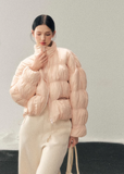 AOMALM down jacket, white duck down jacket women, short down jacket winter, Korean feminine puffer, lightweight winter down, cropped puffer jacket women, soft blush down jacket, winter Korean style coat, women winter outerwear, warm light down jacket, minimalist winter puffer, feminine winter jacket, pastel down coat, cozy winter jacket women, Korean aesthetic outerwear