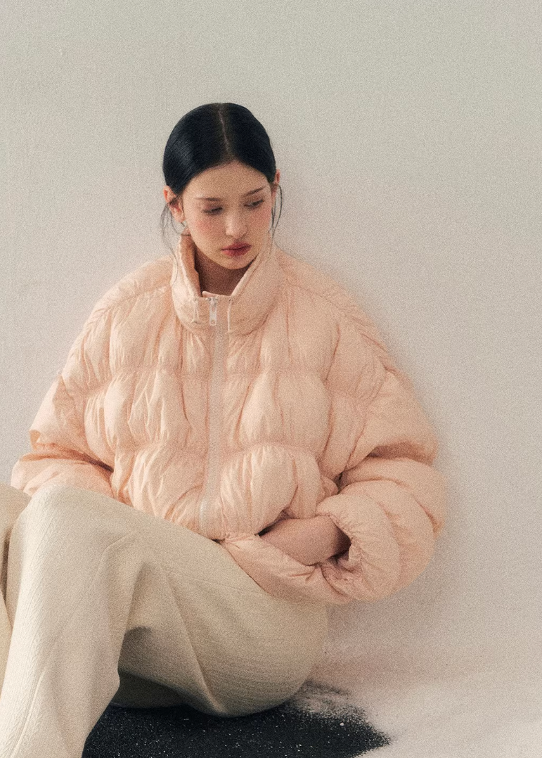 AOMALM down jacket, white duck down jacket women, short down jacket winter, Korean feminine puffer, lightweight winter down, cropped puffer jacket women, soft blush down jacket, winter Korean style coat, women winter outerwear, warm light down jacket, minimalist winter puffer, feminine winter jacket, pastel down coat, cozy winter jacket women, Korean aesthetic outerwear