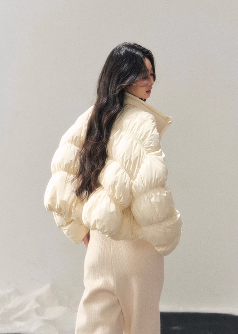 AOMALM down jacket, white duck down jacket women, short down jacket winter, Korean feminine puffer, lightweight winter down, cropped puffer jacket women, soft blush down jacket, winter Korean style coat, women winter outerwear, warm light down jacket, minimalist winter puffer, feminine winter jacket, pastel down coat, cozy winter jacket women, Korean aesthetic outerwear