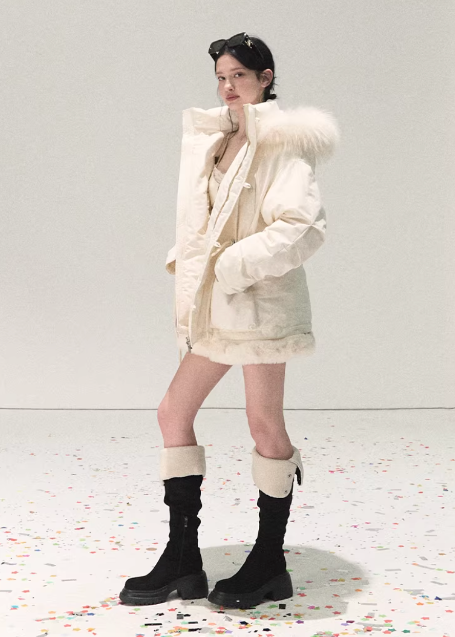 OAKMOO knit dress, winter knit mini dress, fake two piece dress women, Christmas knit dress, New Year outfit women, lace knit dress winter, Korean feminine dress, holiday mini dress, OAKMOO winter dress, slim fit knit dress, soft winter dress women, elegant holiday dress