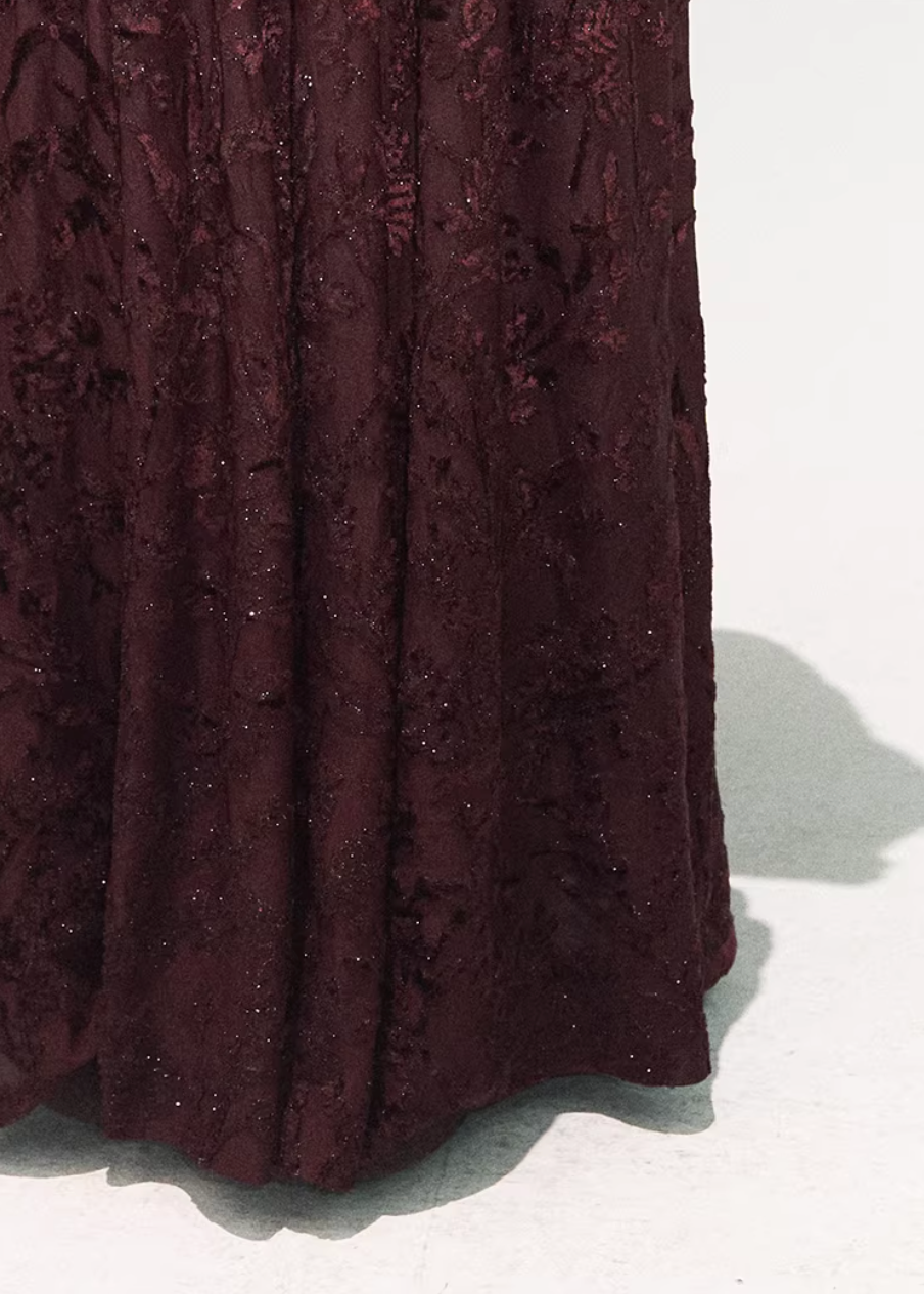 OAKMOO silk dress, jacquard camisole dress, long slip dress women, Korean elegant dress, autumn winter maxi dress, silk touch long dress, minimalist Korean fashion, OAKMOO dress collection, layered winter dress, women temperament dress, refined evening dress, soft drape maxi dress