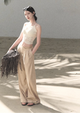 OAKMOO camisole, lace bra top women, Korean lace camisole, vine lace top, stretch lace camisole, beautiful back top women, feminine Korean fashion, slim fit camisole, elegant lace inner top, breathable lace bra top, OAKMOO spring summer top, minimalist lace camisole, layering camisole women