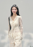 lace v neck top women, sheer lace blouse spring, waist slimming lace top, french style spring top, aomalm lace top, feminine sheer t shirt, elegant spring layering top, lightweight lace blouse women, refined casual women top, korean french style clothing, delicate lace detail top, modern women blouse, soft transparent top women, romantic spring fashion, understated luxury lace top