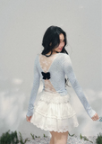 backless lace top women, floral lace spring blouse, sheer long sleeve lace top, aomalm lace style, feminine spring outfit women, pure desire lace top, romantic backless blouse women, elegant spring layering top, lightweight lace t shirt women, korean french style clothing, delicate bow lace top, modern women spring blouse, refined casual lace top, soft feminine long sleeve, understated luxury lacewear