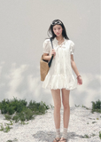AOMALM plaid puff sleeve dress, French romantic mini dress women, feminine doll dress spring outfit, Korean elegant plaid dress, quiet luxury romantic dress, Parisian inspired puff sleeve mini, delicate pleated plaid dress women, romantic Korean French aesthetic clothing, lightweight spring plaid dress, refined feminine mini dress style, elegant casual spring outfit women, soft luxury womenswear dress, vintage inspired plaid mini dress, luxury Korean designer inspired dress