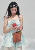 AOMALM bow camisole top women, French romantic doll blouse, feminine one shoulder spring top, Korean elegant pastel camisole, quiet luxury romantic outfit, Parisian inspired bow suspender top, delicate doll silhouette blouse, romantic Korean French aesthetic clothing, lightweight spring camisole women, refined luxury womenswear top, soft feminine bow detail blouse, elegant pastel spring fashion, luxury Korean designer inspired top